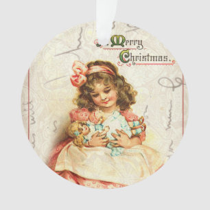 Enfeites de natal personalizados do Victorian do