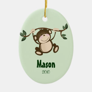 Enfeites de natal personalizados JOGO do MACACO