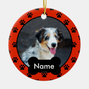 Enfeites de natal personalizados para seu cão