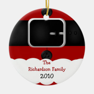 Enfeites de natal personalizados terno de Papai