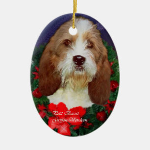 Enfeites de natal Petit Basset Griffon Vendeen