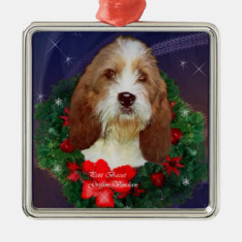 Enfeites de natal Petit Basset Griffon Vendeen
