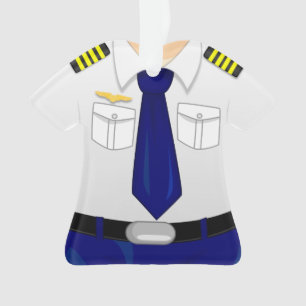 Enfeites de natal piloto personalizados do