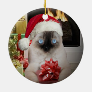 Enfeites de natal Ragdoll