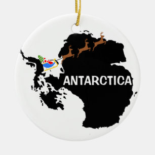 Enfeites de natal Redonda Antártica