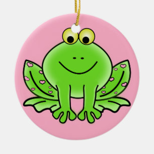 Enfeites de natal sapo