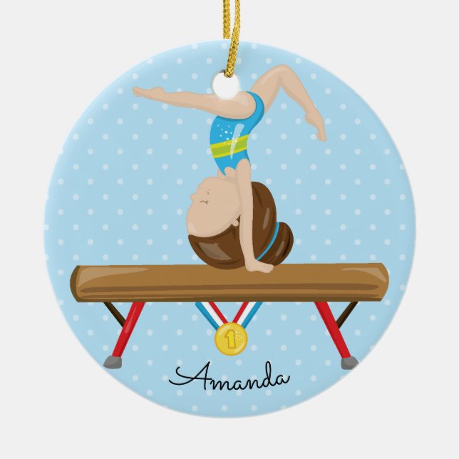 Enfeites de natal triguenhos da ginástica do (Frente)