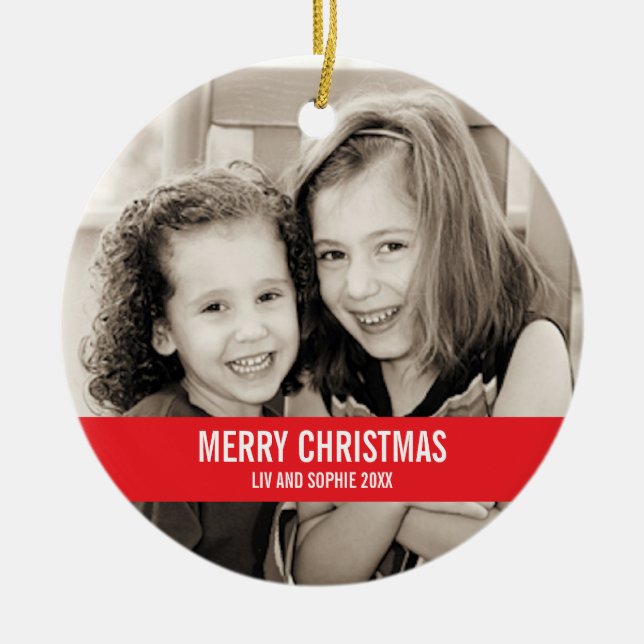 Enfeites de natal Vermelho e Branco Negrito (Frente)