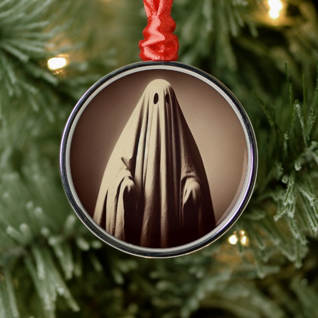 Enfeites de natal Victorian Ghost Photo Spooky (Árvore)