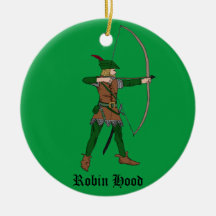 Enfeites de natal Vintage Robin Hood