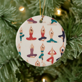 Enfeites de natal Yoga Poses