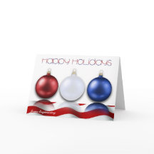 Enfeites Patrióticos e Bandeira Cartão de Boas Fes