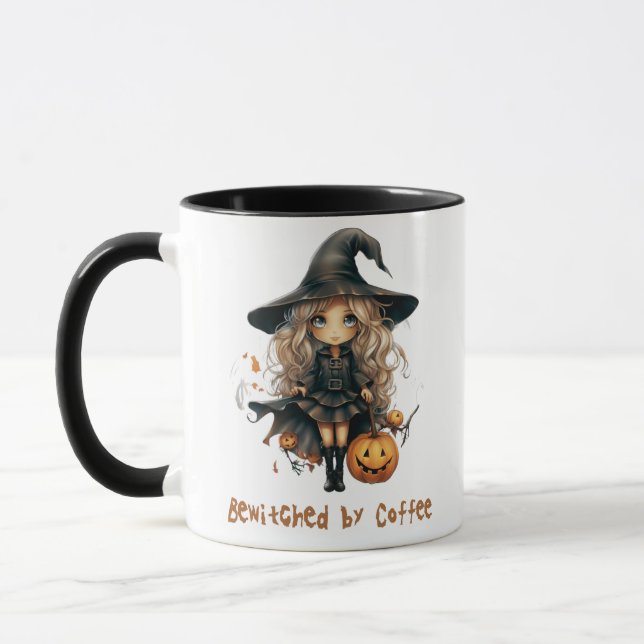 Enfeitiçada pelo Café Caneca da Bruxa Bonita de Ha (Esquerda)