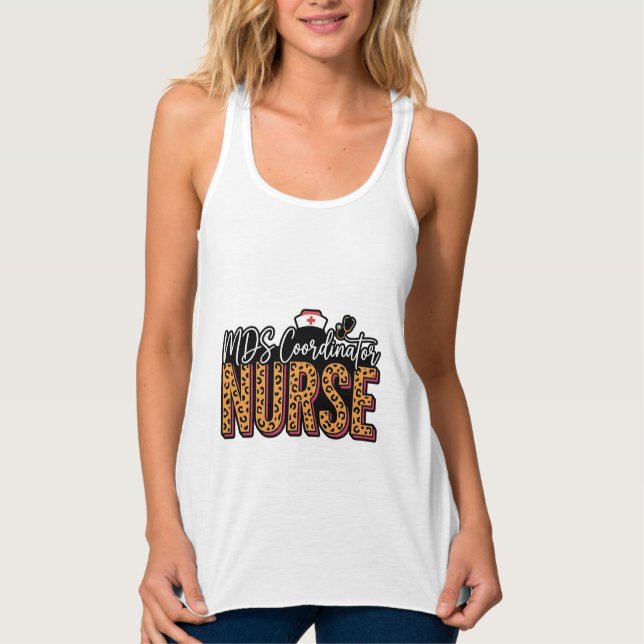 Enfermeira Coordenadora de MDS Camisa Estampa de L (Frente)
