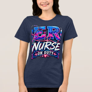 Enfermeira de Urgência Camiseta de Plantão