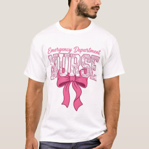 Enfermeira do Departamento de Emergência Camisa co