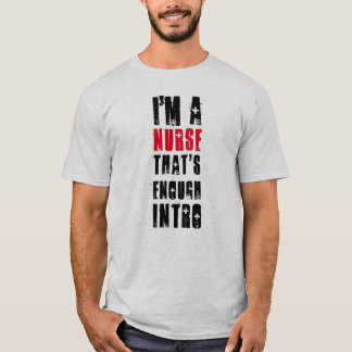 Enfermeira Enfermeira Engraçada Citação de Camisa