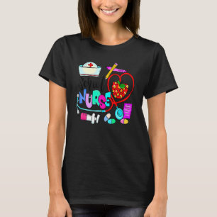 Enfermeira Enfermeira Ensino Bonita Camisetas Gráf