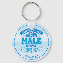 Enfermeira Enfermeira Mole Personalizada Chaveiro