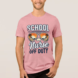 Enfermeira Escolar Fora de Serviço Camisa de Óculo