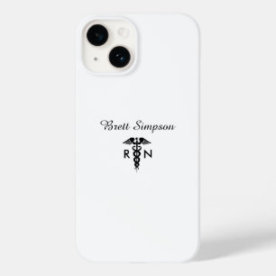 Enfermeira Personalizada Apple / Capa de telefone