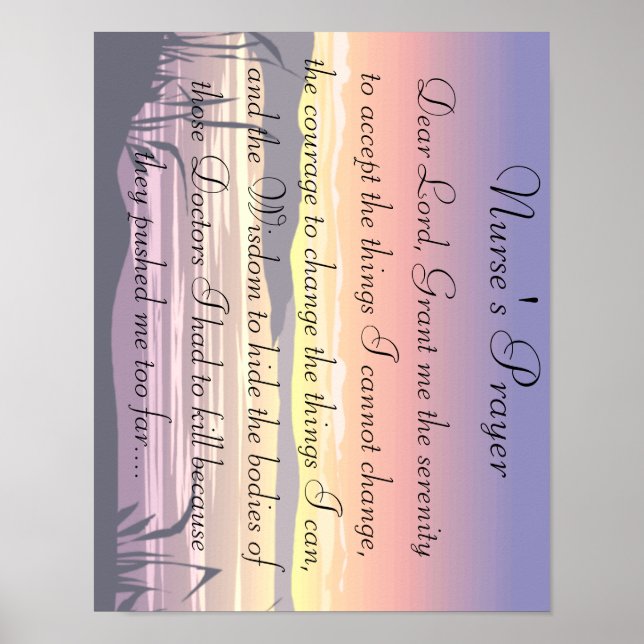 Enfermeira Poster (Frente)