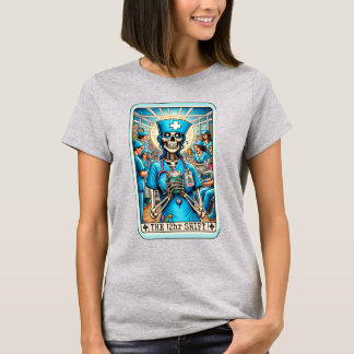 Enfermeiro 12 Horas Turno Tarot T-Shirt