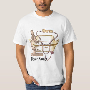 Enfermeiro Collage camiseta personalizada de enfer