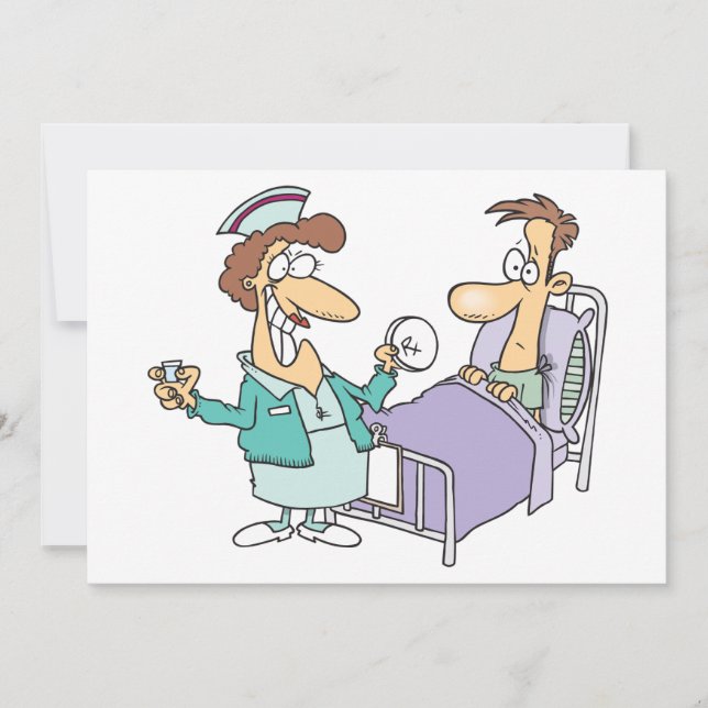 Enfermeiro E Convites Aos Doentes (Frente)