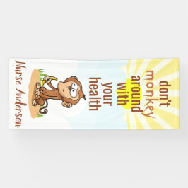 Enfermeiro; Não macaco à volta da saúde; personali