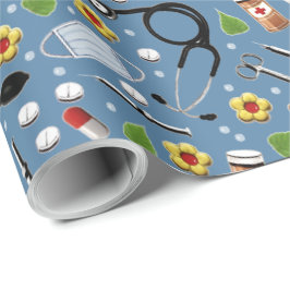 Enfermeiro Papel de Enxertar Presente
