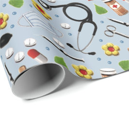Enfermeiro Papel de Enxertar Presente