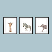 Enfermeiro Safari 18x24 Selva Selvagem Selvagem An