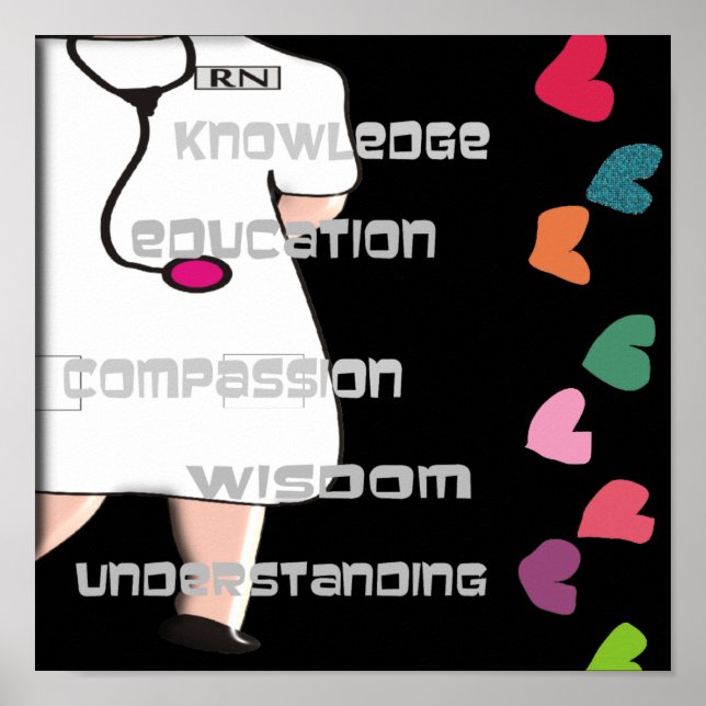 Enfermeiro Week Art Poster (Frente)