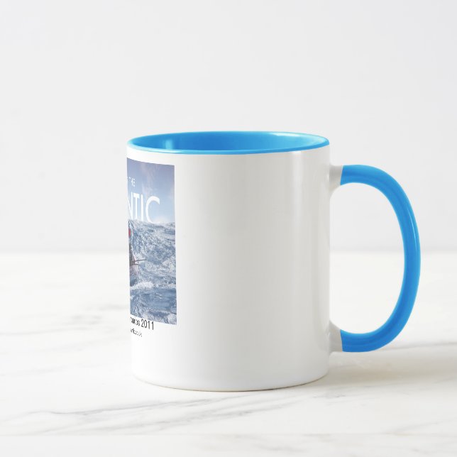Enfrentando o Atlântico - caneca (Direita)