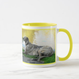 Enfrente a caneca da luz do sol