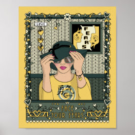 Enfrente seu Poster de Medos_C_8x10