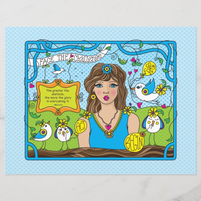 Enfrentem A Folha De Papel Challenge_Flat 11"x8.5" (Frente)