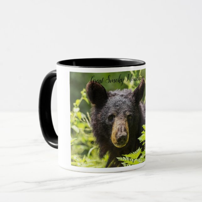 Enfumaçado do excelente monta a caneca do urso pre (Frente Esquerda)