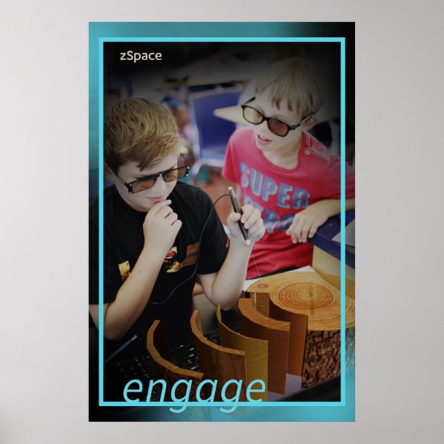 Engage - Poster zSpace, 20" x 30" (Frente)
