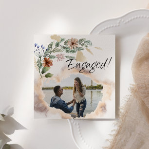 Engajamento de Foto Adicionar Floral Pequeno Botân