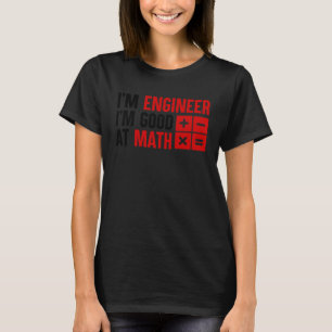 Engenheiros Camisetas Eu sou um Engenheiro Eu sou