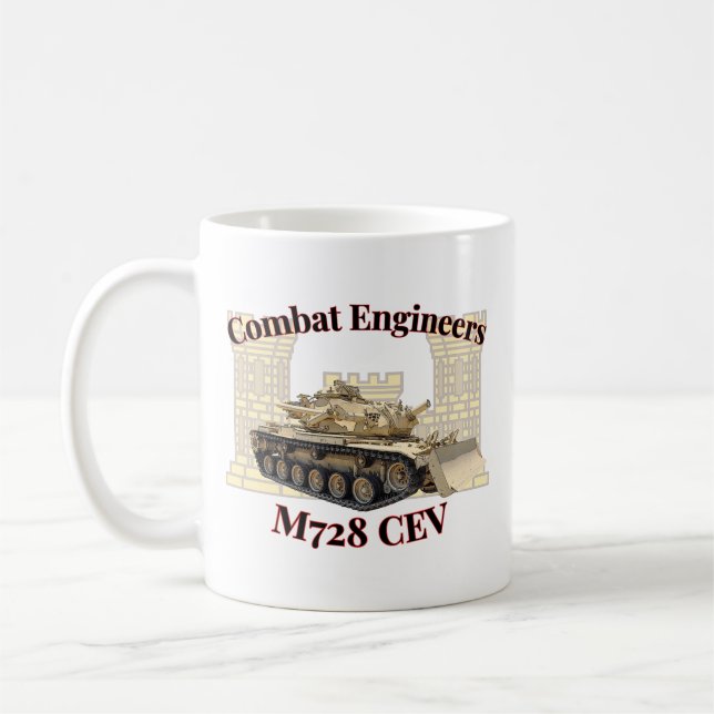 Engenheiros de combate M728 caneca CEV (Esquerda)