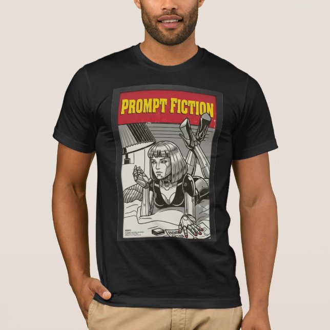 engine9 - Camiseta Prompt Fiction (Frente)