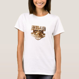 England Lionesses Dourada T-Shirt