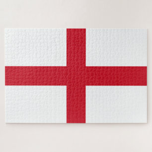 English Flag (Inglaterra) Jigsera Quebra-cabeça