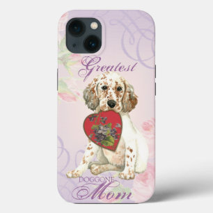 English Setter Heart Mãe