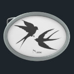 Engolir Aves Silhouettes Thunder_Cove<br><div class="desc">Engolir Pássaros Silhuettes para realizar o voo de cortejo,  para personalizar mudando para seu nome em qualquer cor de fundo</div>