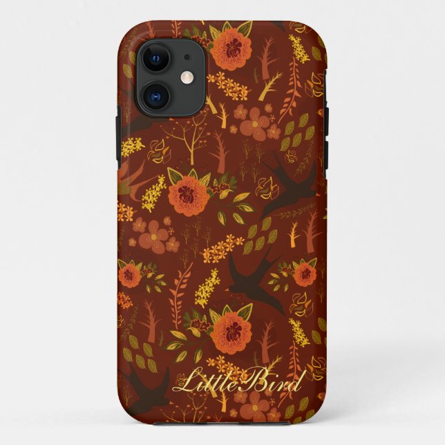 Engolir capas de iphone de pássaro (Verso)