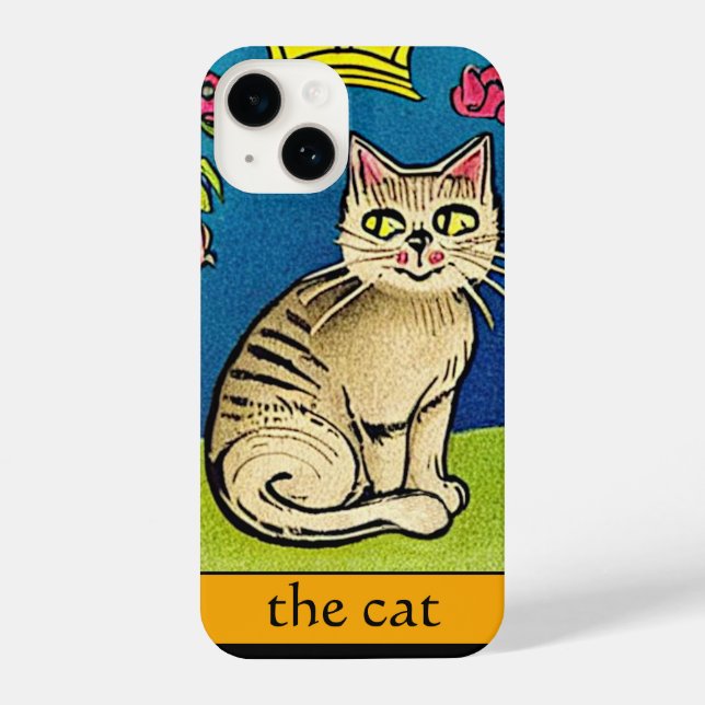 Engraçada A Folha De Tarô De Gato Que Conta Engraç (Verso)